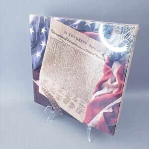 Springbok Words of Freedom Jigsaw Puzzle - 500 pcs, Vintage, Sealed